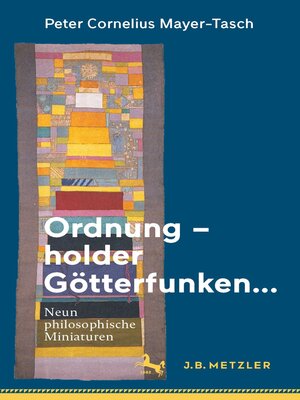cover image of Ordnung – holder Götterfunken...